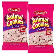 Stauffers Animal Crackers Chocolate,Original & Iced Cookies 16/20/30 oz Shelf-Stable Bag – BETRULIGHT Value Pack 2 (Iced Cookies)