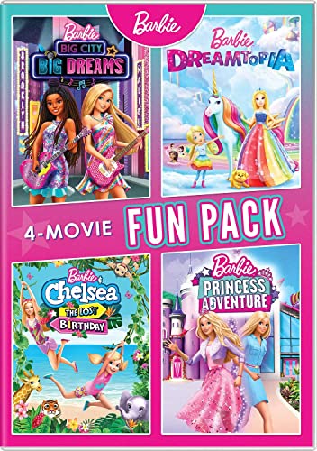 Barbie: 4 Movie Fun Pack Collection