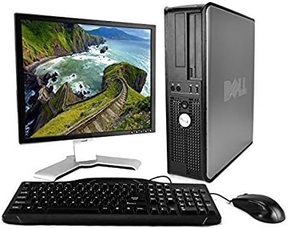 Dell OptiPlex Desktop Complete Computer Package with Windows 10 Home – Keyboard, Mouse, 17″ LCD Monitor(brands may vary) (Renewed)