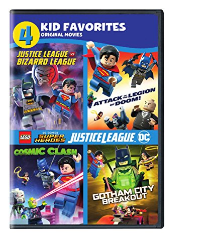 4 Kid Favorites: LEGO DC Super Heroes (DVD)
