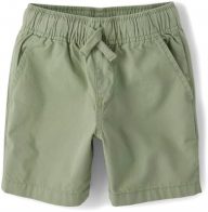 The Children’s Place Boys’ Cotton Pull on Jogger Shorts