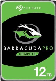 Seagate BarraCuda Pro 12TB Internal Hard Drive Performance HDD – 3.5 Inch SATA 6 Gb/s 7200 RPM 256MB Cache for Computer Desktop PC Laptop – Frustration Free Packaging (ST12000DM0007) (Renewed)